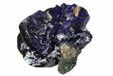 Phenomenal Azurite Crystal - Mexico #129093-2